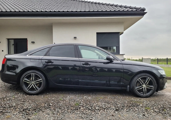 Audi A6 cena 47500 przebieg: 249000, rok produkcji 2012 z Siedlce małe 154